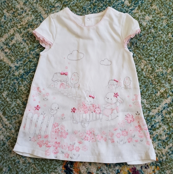 Mayoral Dress & Cardigan Set, 6-9mths - Picture 2 of 5